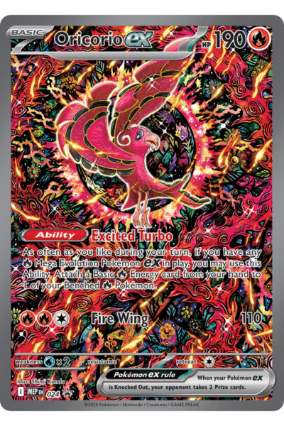 Oricorio ex 024 Full Art