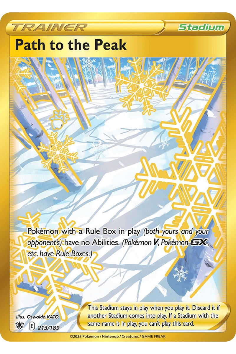 Path to the Peak 213/189 Full Art