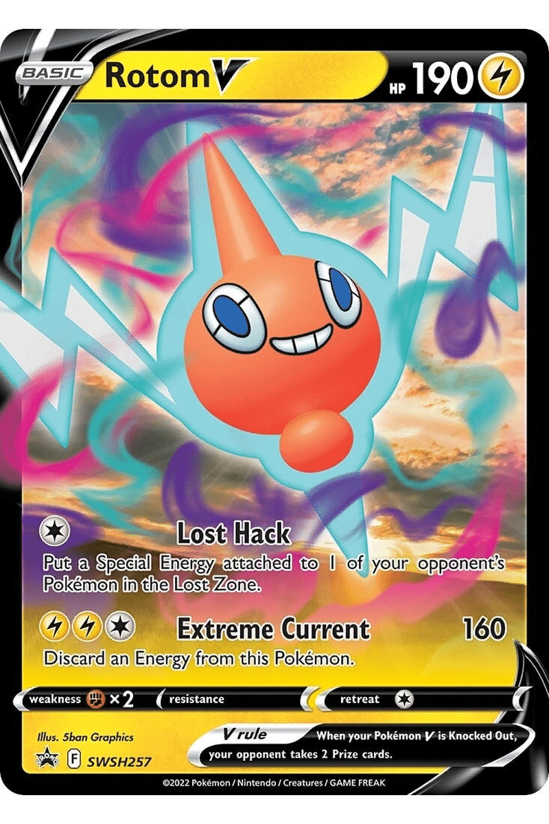 Rotom V SWSH257 Full Art