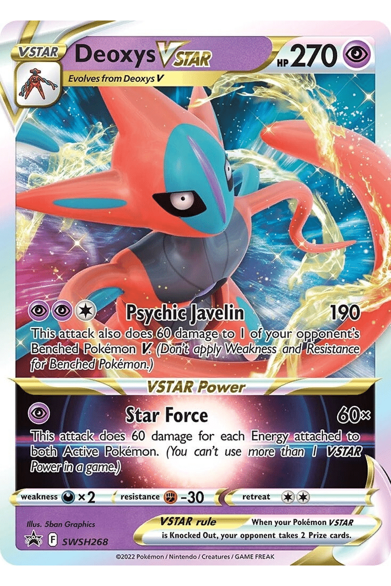 Deoxys VSTAR SWSH268