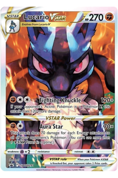 Lucario VSTAR SWSH291 Full Art
