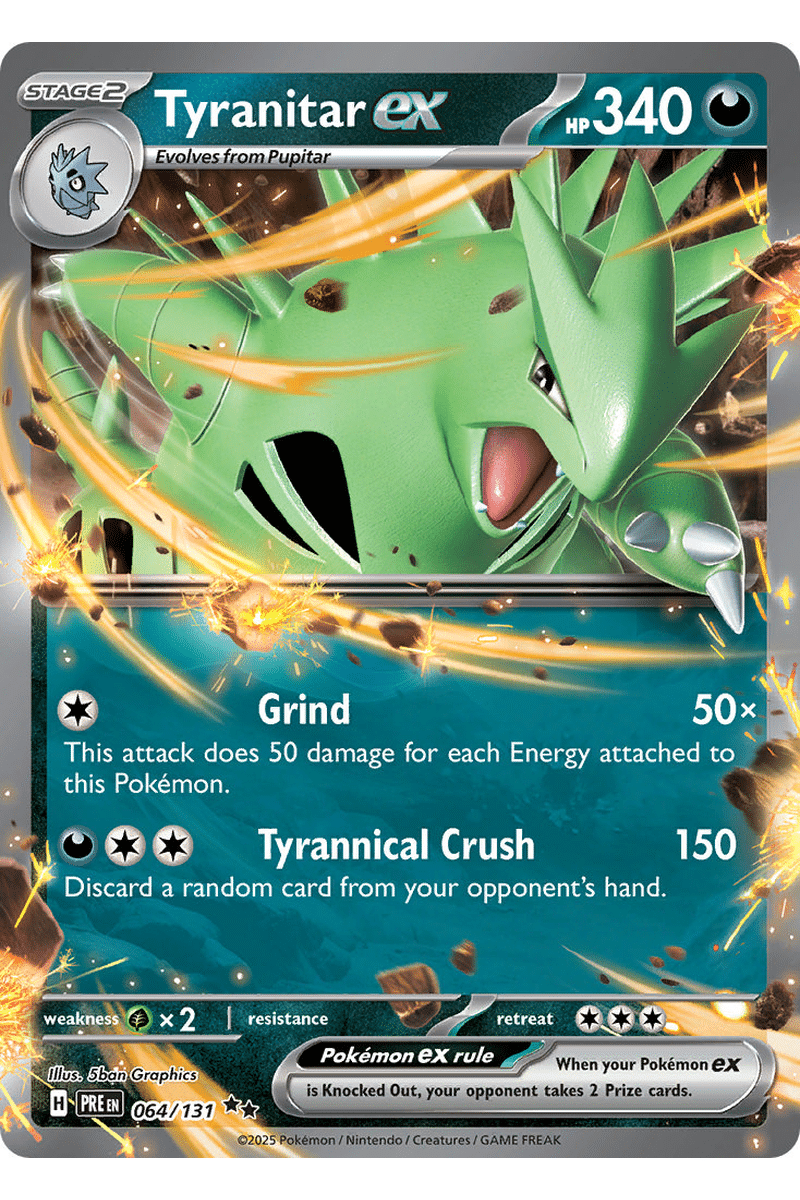 Tyranitar ex 064/131
