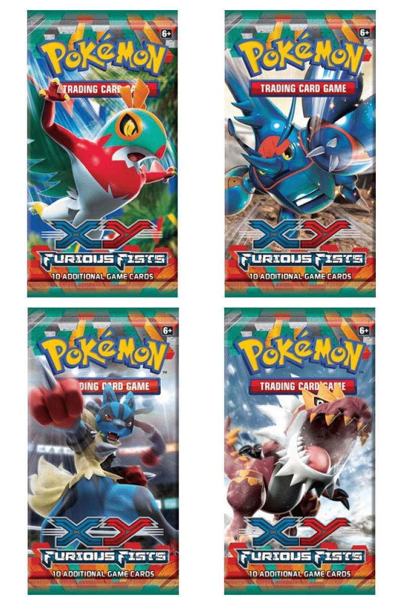 XY Furious Fists Boosterpakke