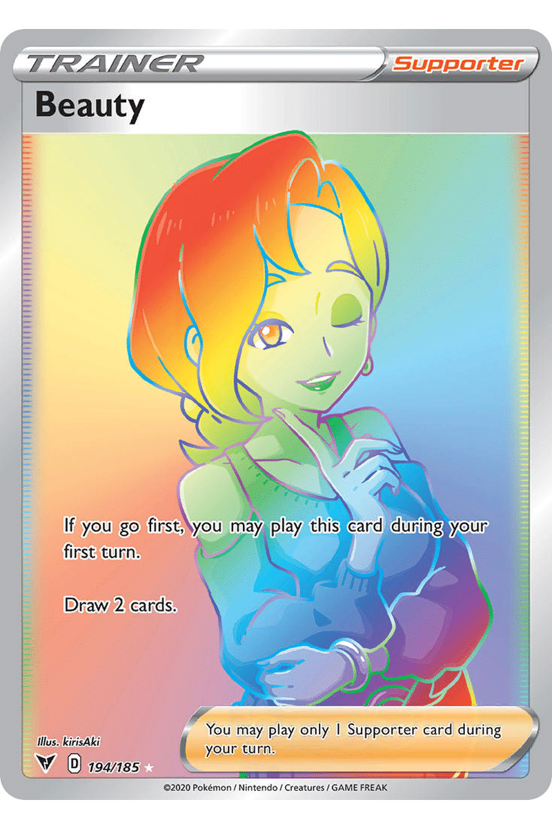 Beauty 194/185 Rainbow Full Art