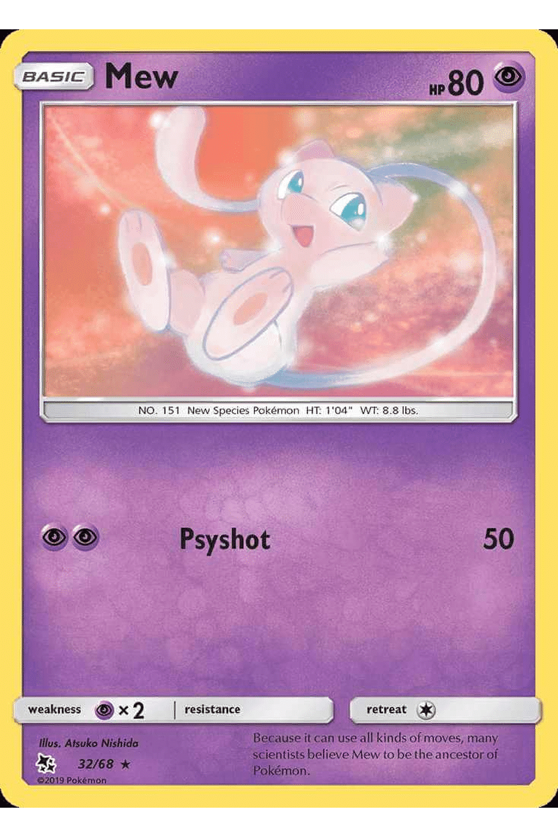 Mew 32/68 Rare