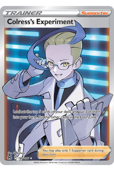 Colress's Experiment 190/196 Full Art