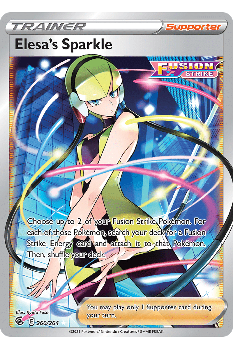 Elesa's Sparkle 260/264 Full Art