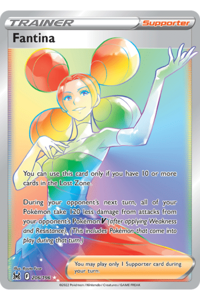 Fantina 206/196 Full Art Rainbow Rare