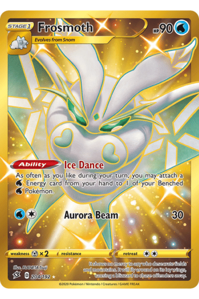 Frosmoth 204/192 Guld Full Art
