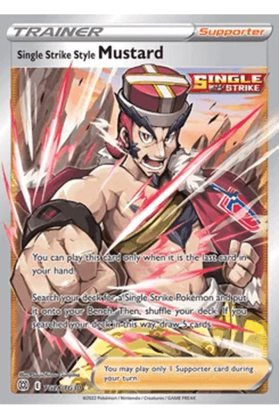 Single Strike Style Mustard TG28/TG30 Full Art