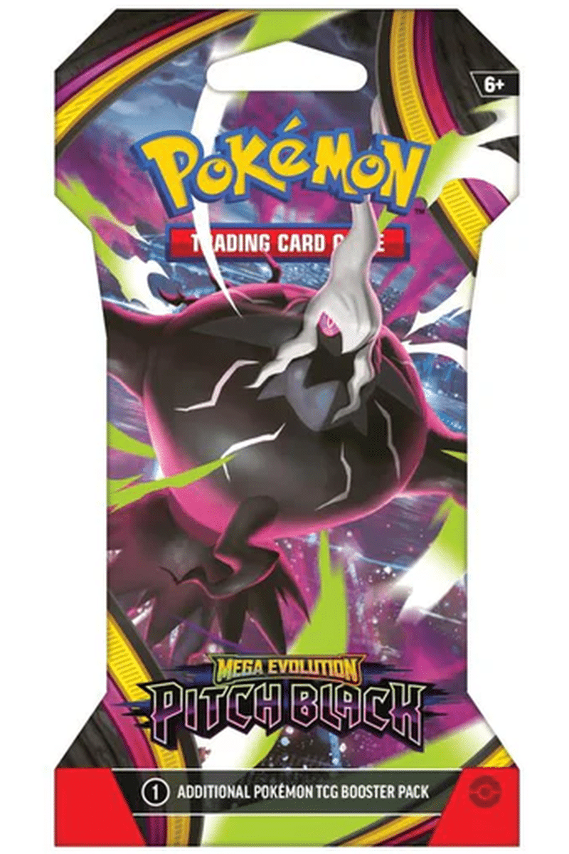 Pitch Black Sleeved Boosterpakke