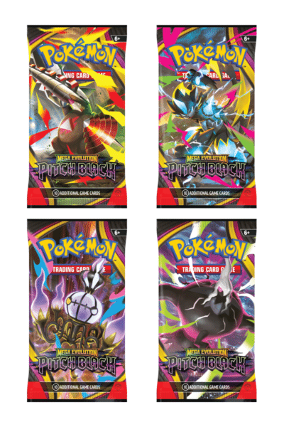 Pitch Black Sleeved Boosterpakke