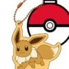 Japansk Eevee Nøglering med Bordskåner