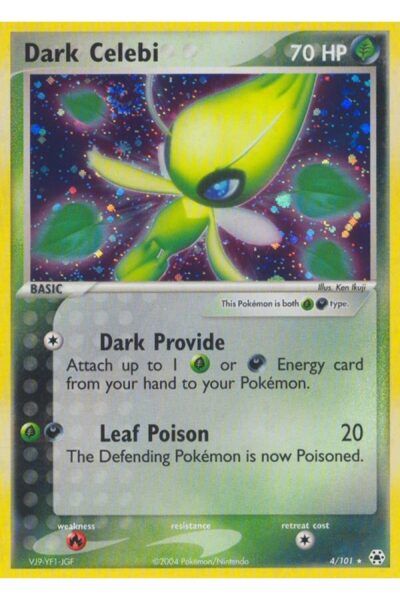 Dark Celebi 4/101 Hidden Legends