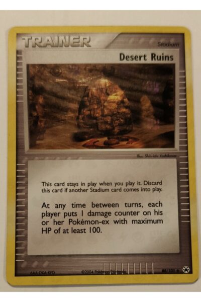 Desert Ruins 88/101 Reverse Holo Hidden Legends