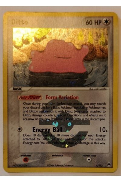 Ditto 4/112 FireRed & LeafGreen Reverse Holo