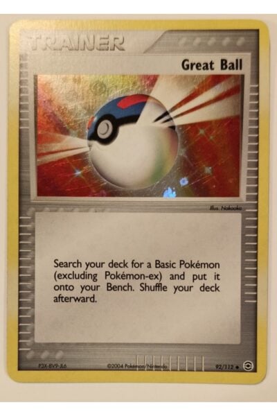 Great Ball 92/112 FireRed & LeafGreen Reverse Holo