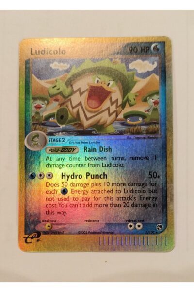 Ludicolo 7/100 Reverse Holo Sandstorm