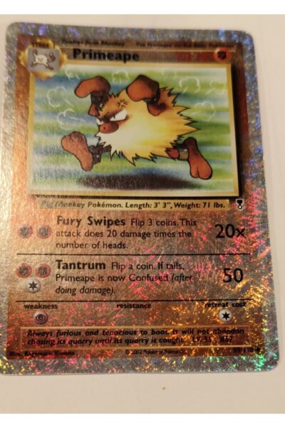 Primeape 59/110 Pokémon-kort fra Legendary Collection