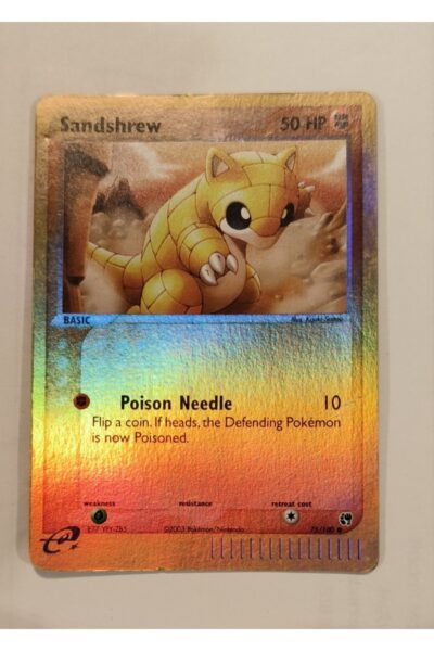 Sandshrew 75/100 Reverse Holo Sandstorm