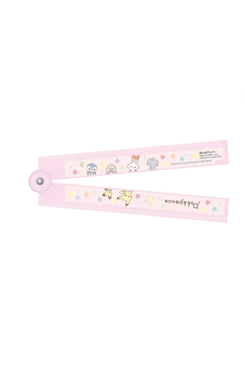 Japansk Pokémon PokéPeace Foldbar Lineal