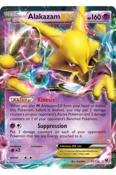 Alakazam-EX 25/124 Fates Collide