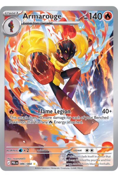 Armarouge 86/84 Illustration Rare fra Pitch Black med illustration af Iwamoto05