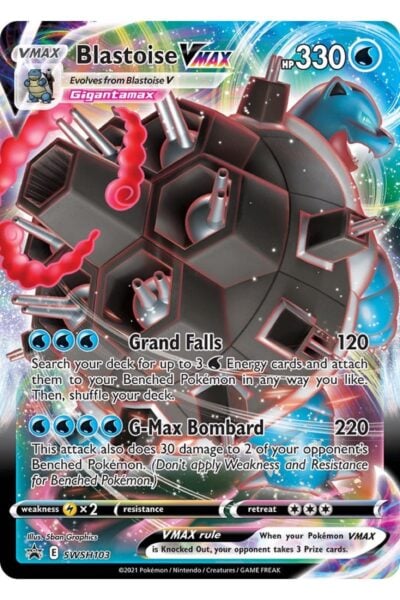 Blastoise VMAX SWSH103 SWSH Black Star Promos