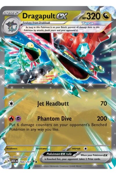 Dragapult ex 160/217 Ascended Heroes
