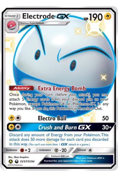 Electrode-GX SV57/SV94 Shiny Hidden Fates