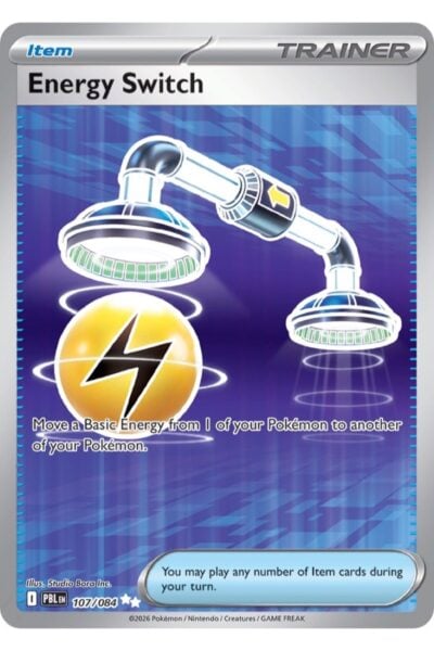 Energy Switch 107/84 Ultra Rare fra Pitch Black, Mega Evolution-serien
