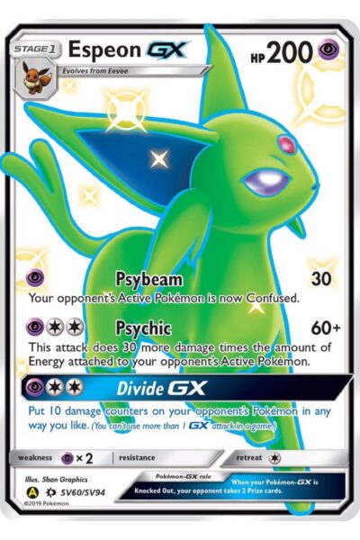 Espeon-GX SV60/SV94 Shiny Hidden Fates