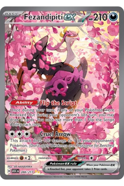 Fezandipiti ex 288/217 Special Illustration Rare fra Ascended Heroes