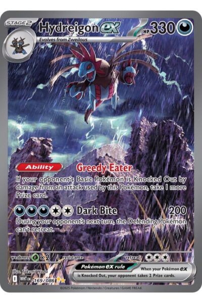 Hydreigon ex 169/86 Special Illustration Rare fra White Flare