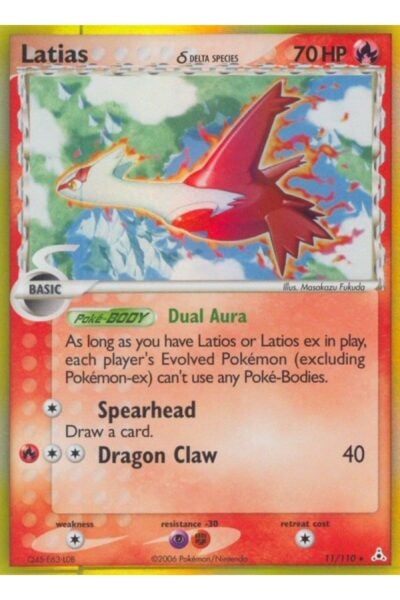 Latias δ 11/110 Holon Phantoms Holo Rare