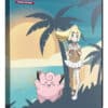 Lillie og Clefairy A4 Mappe til 180 kort – set forfra