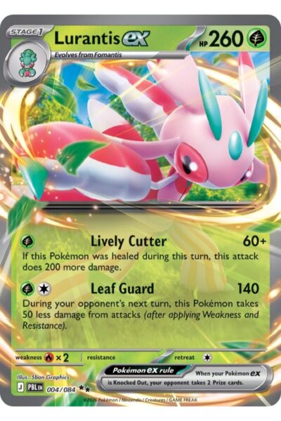 Lurantis ex 4/84 Double Rare fra Pitch Black, illustreret af 5ban Graphics