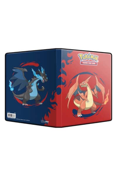 Mega Charizard X og Mega Charizard Y A5 Mappe med begge sider af omslaget