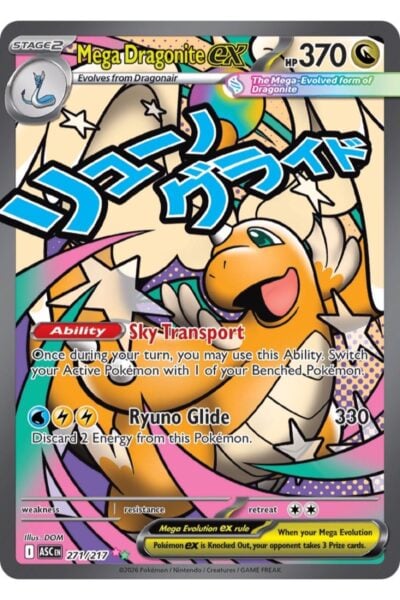 Mega Dragonite ex 271/217 fra Ascended Heroes