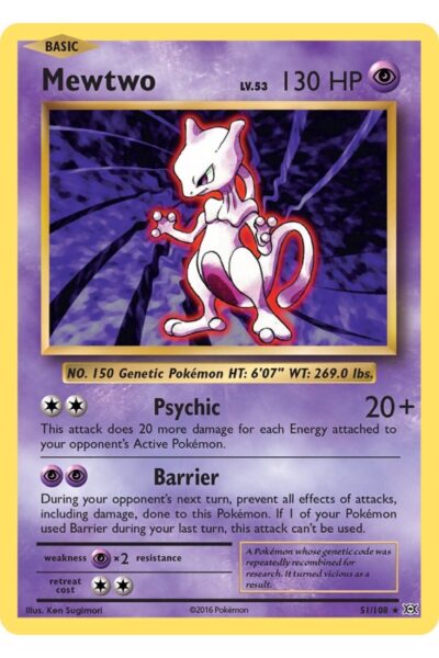 Mewtwo 51/108 Evolutions