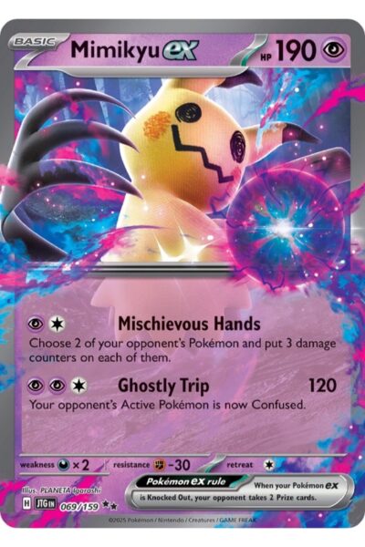 Mimikyu ex 69/159 Journey Together