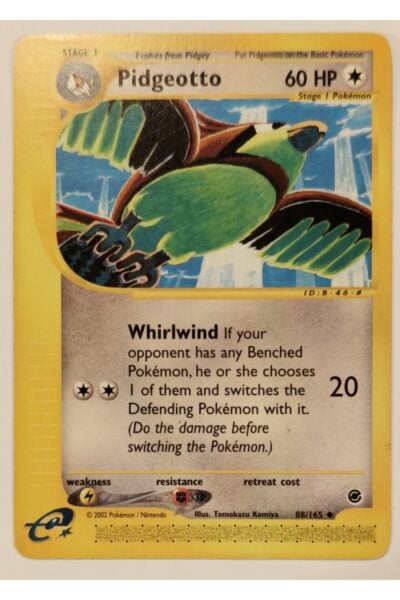 Pidgeotto 88/165 fra Expedition Base Set