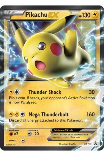 Pikachu-EX XY174 XY Black Star Promos