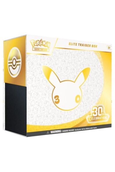Pokémon 30th Celebration Elite Trainer Box med Pikachu