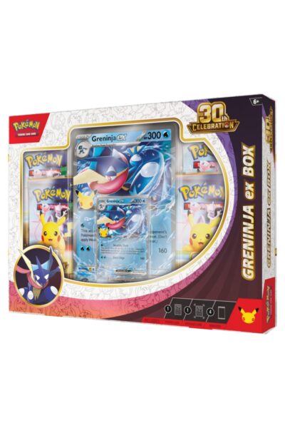 Pokémon 30th Celebration ex Box med Greninja ex