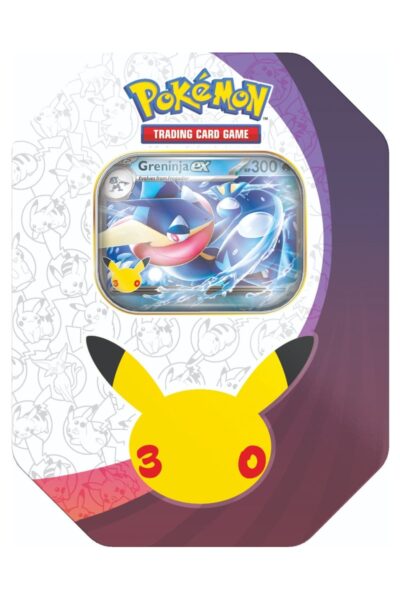 Pokémon 30th Celebration ex Tin med Greninja ex