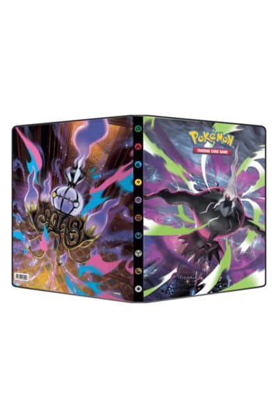 Pokémon Pitch Black A4 mappe med Mega Darkrai og Mega Chandelure