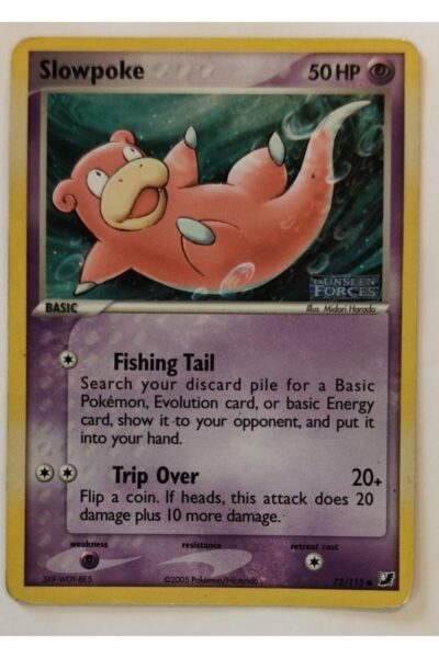 Slowpoke 72/115 Common fra Unseen Forces, illustreret af Midori Harada