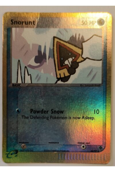 Snorunt 44/97 Uncommon fra Pokémon TCG-sættet Dragon, illustreret af Sumiyoshi Kizuki