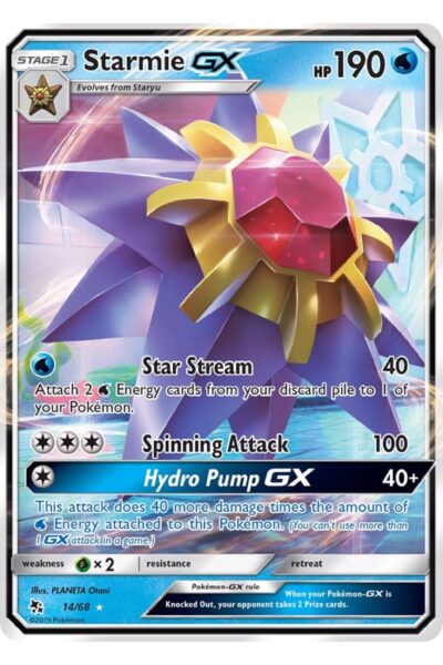 Starmie-GX 14/68 Hidden Fates